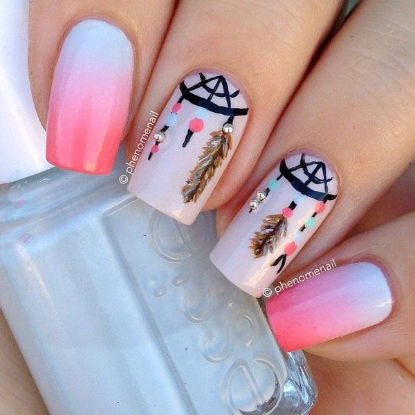 40+ Fabulous Gradient Nail Art Designs
