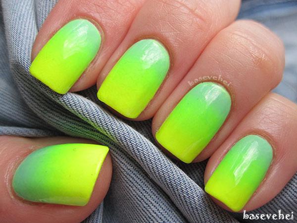 40+ Fabulous Gradient Nail Art Designs