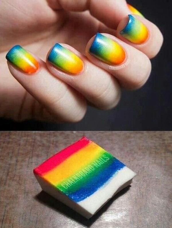 40+ Fabulous Gradient Nail Art Designs