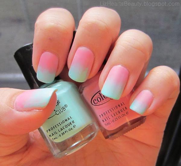 40+ Fabulous Gradient Nail Art Designs