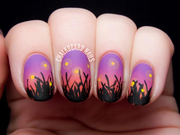 40+ Fabulous Gradient Nail Art Designs