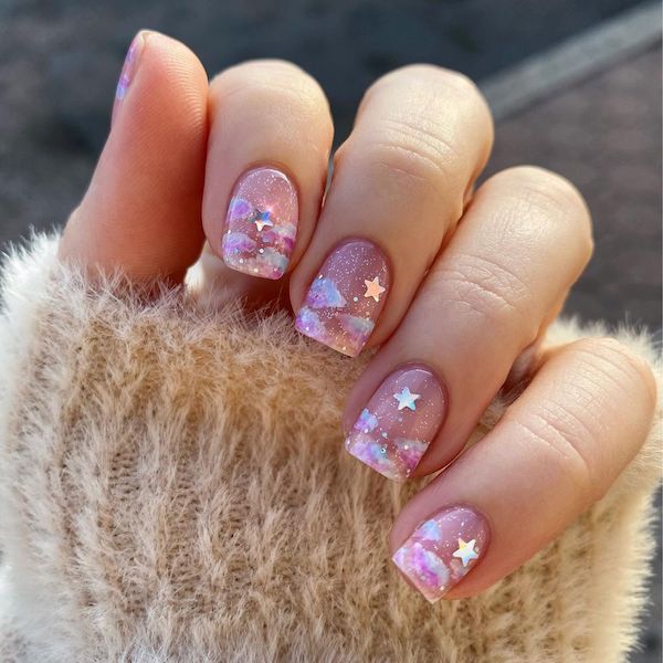 60 Glitter Nail Art Designs