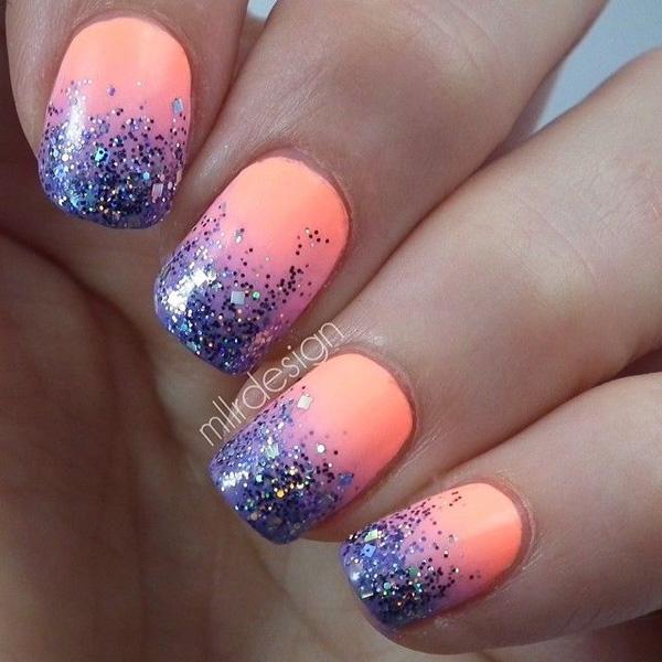 60 Glitter Nail Art Designs