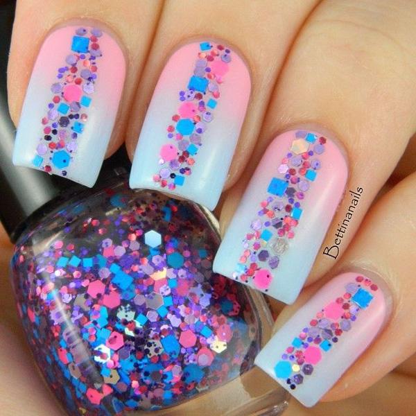 60 Glitter Nail Art Designs