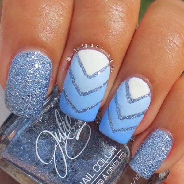 60 Glitter Nail Art Designs