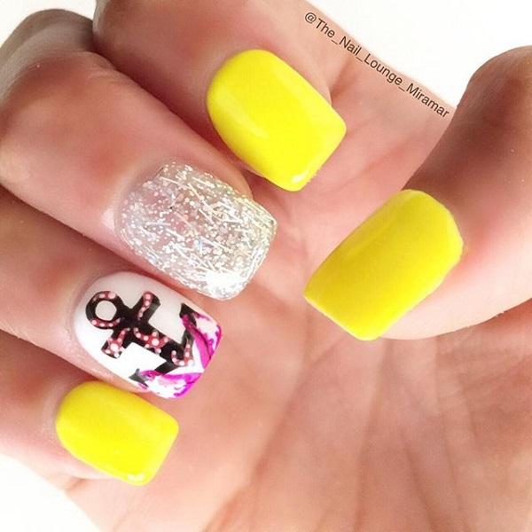 60 Glitter Nail Art Designs