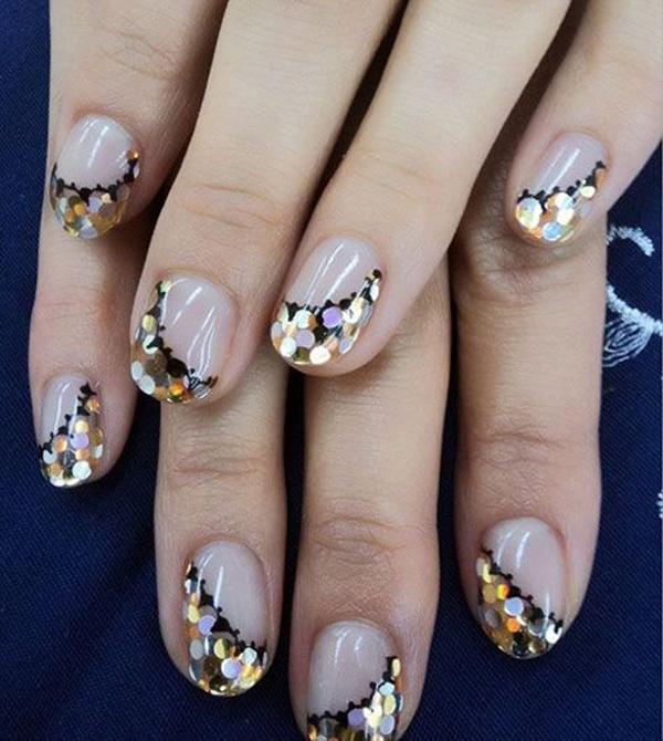 60 Glitter Nail Art Designs
