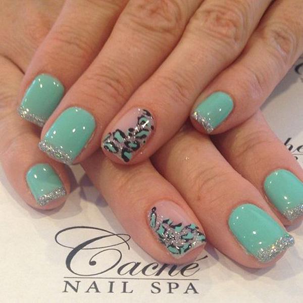 60 Glitter Nail Art Designs