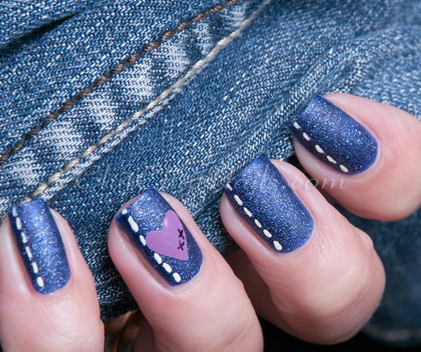 50 Blue Nail Art Designs