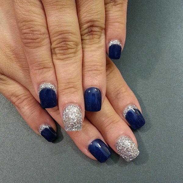50 Blue Nail Art Designs