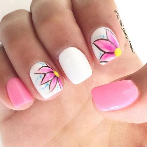 50 Pink Nail Art Designs