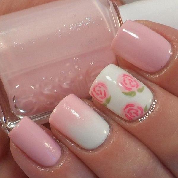 50 Pink Nail Art Designs