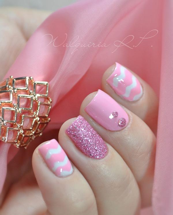 50 Pink Nail Art Designs