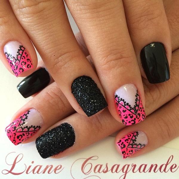 50 Pink Nail Art Designs