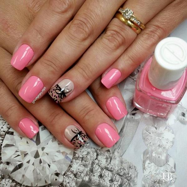 50 Pink Nail Art Designs
