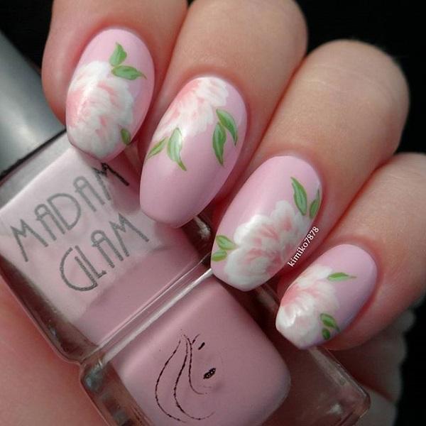 50 Pink Nail Art Designs