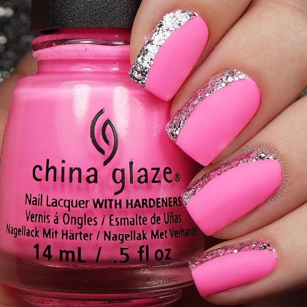 50 Pink Nail Art Designs