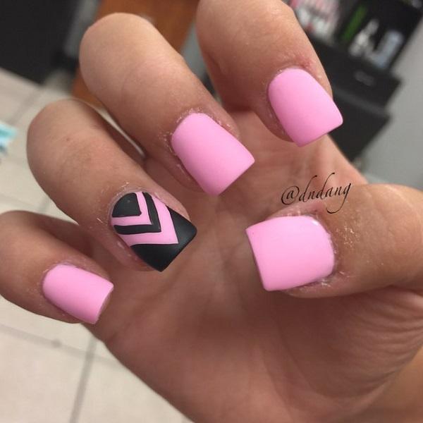 50 Pink Nail Art Designs