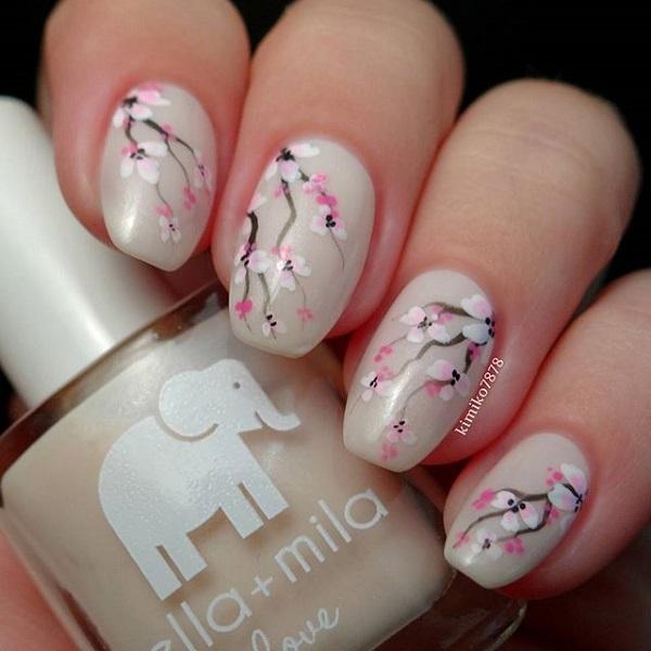 50 Pink Nail Art Designs