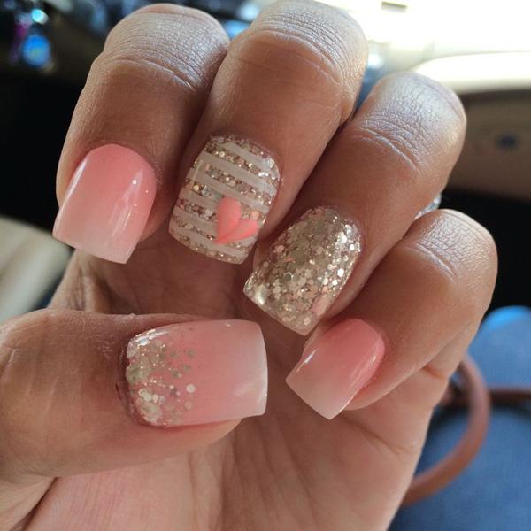 50 Pink Nail Art Designs