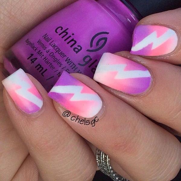 50 Pink Nail Art Designs