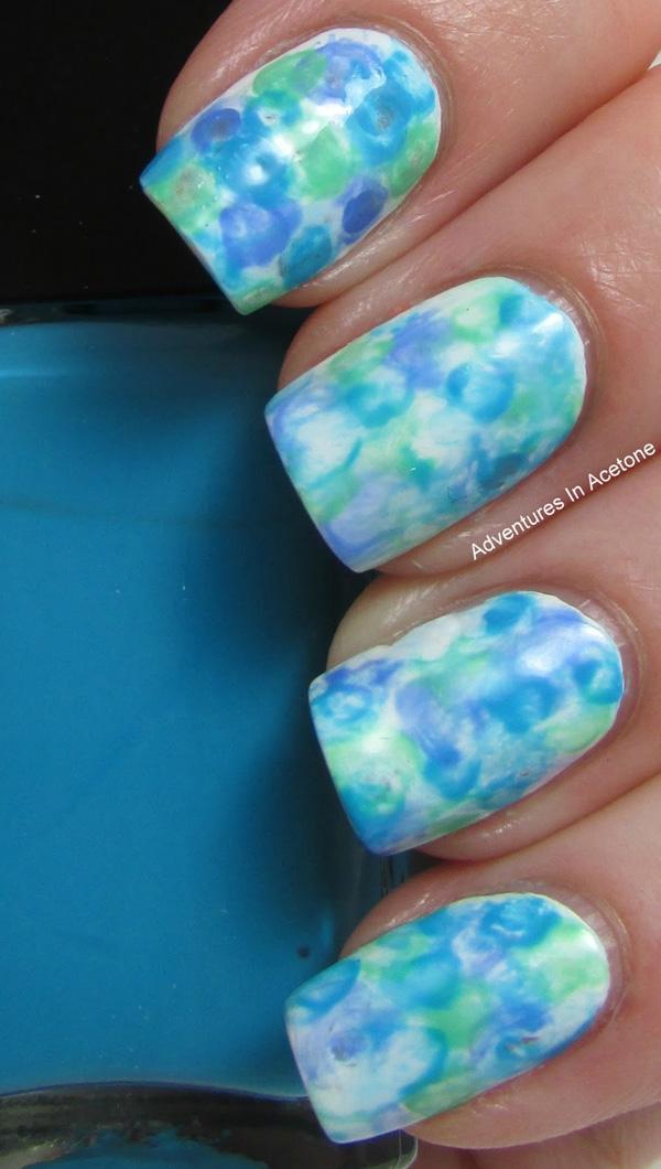 50+ Watercolor Nail Art Ideas