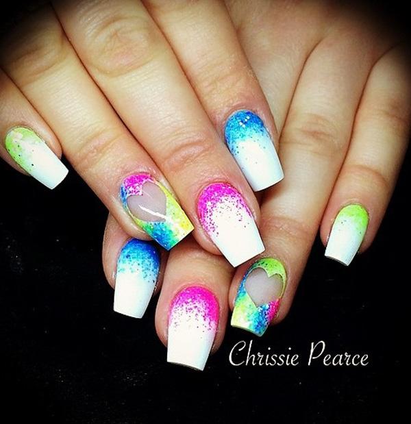 50+ Watercolor Nail Art Ideas
