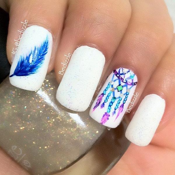50+ Watercolor Nail Art Ideas