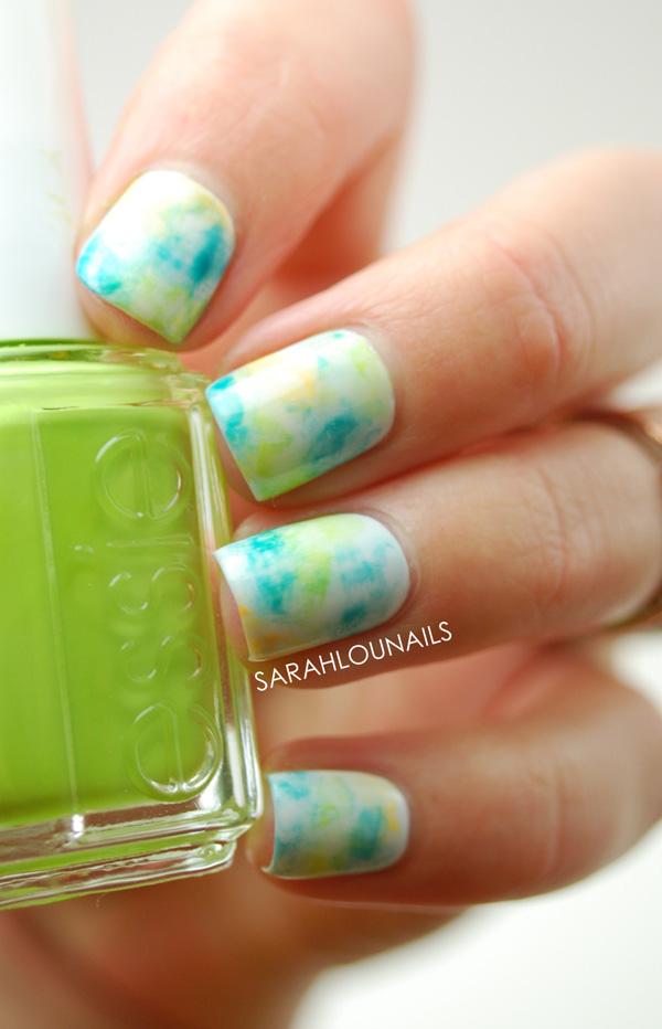 50+ Watercolor Nail Art Ideas