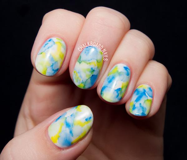 50+ Watercolor Nail Art Ideas