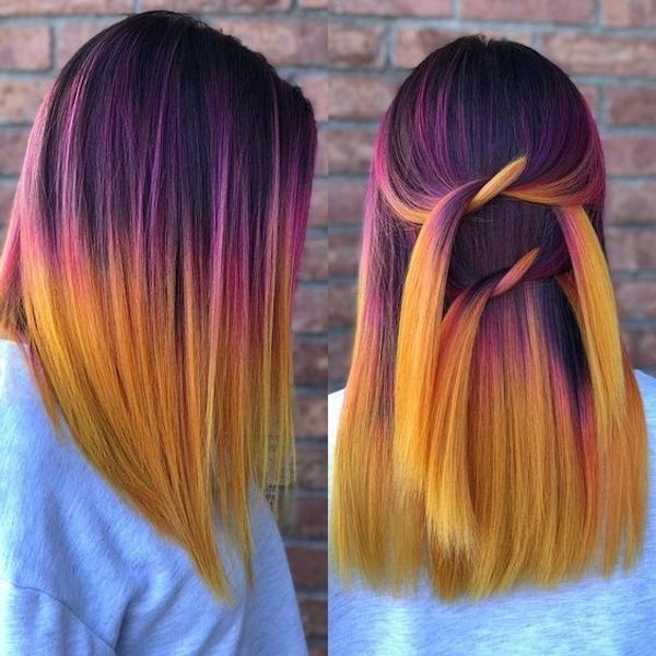 30 Hot dyed hair Ideas