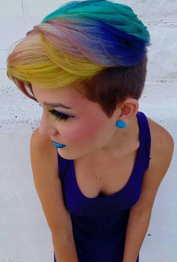 30 Hot dyed hair Ideas