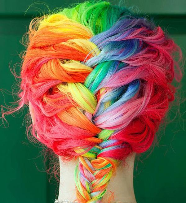 30 Hot dyed hair Ideas