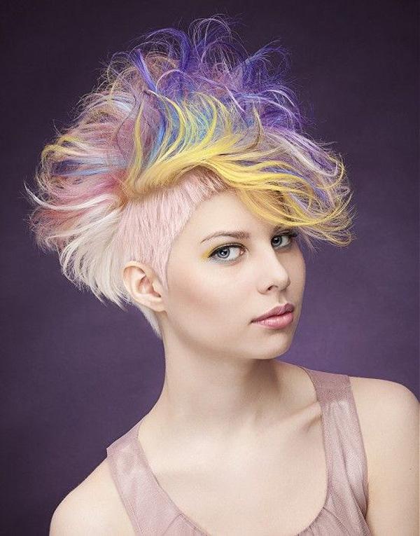 30 Hot dyed hair Ideas