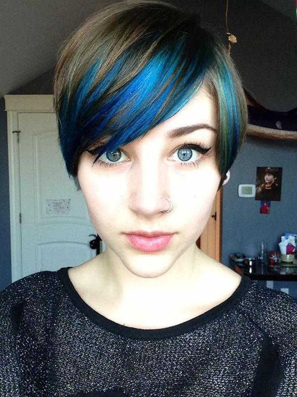 30 Hot dyed hair Ideas