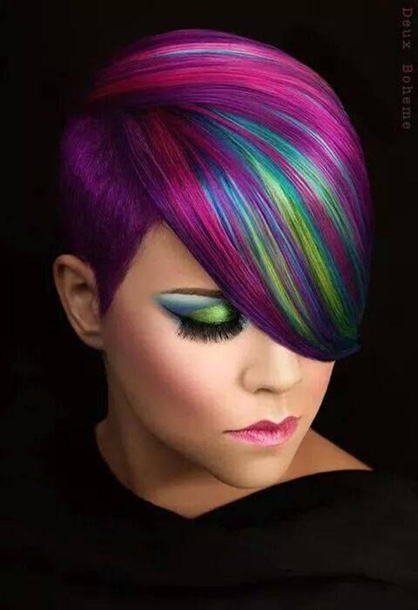 30 Hot dyed hair Ideas
