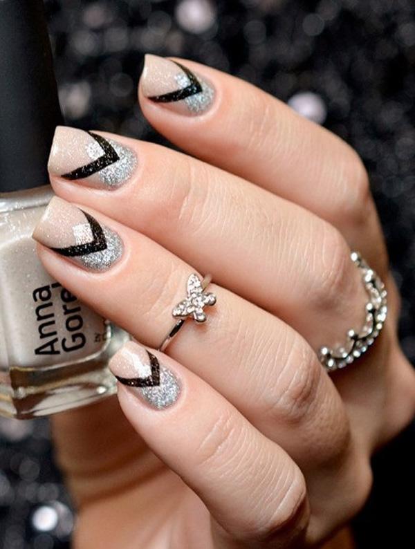 35 Gray Nail Art Designs