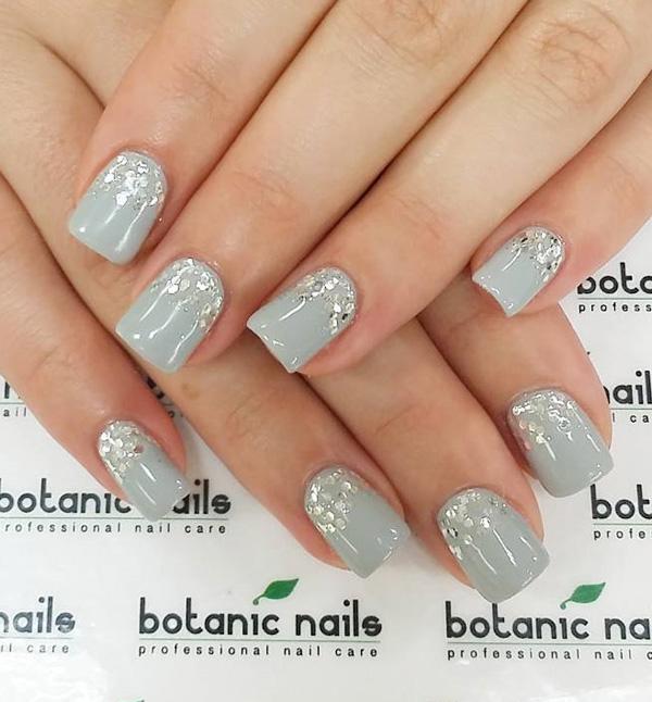 35 Gray Nail Art Designs