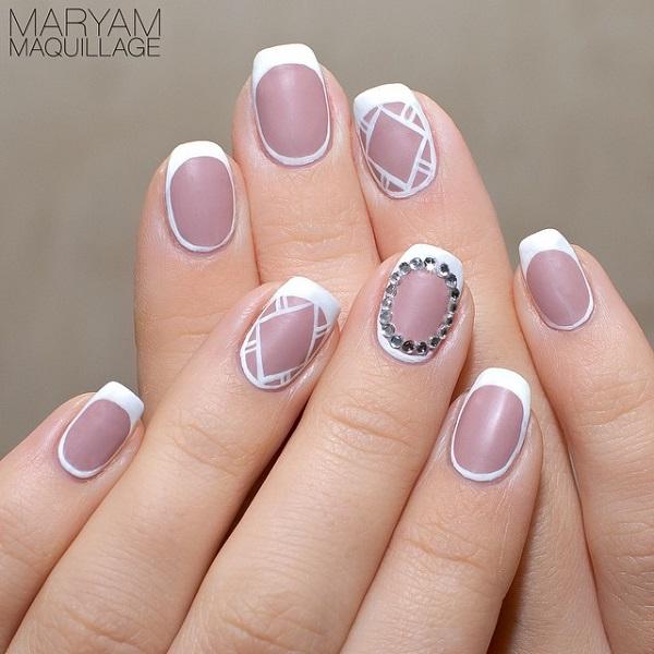 35 Gray Nail Art Designs
