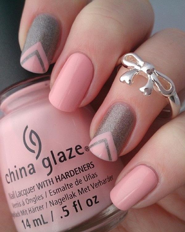 35 Gray Nail Art Designs