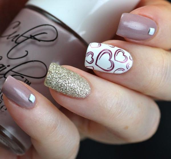 35 Gray Nail Art Designs
