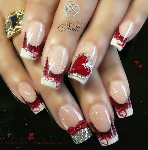50 Valentine's Day Nail Art Ideas