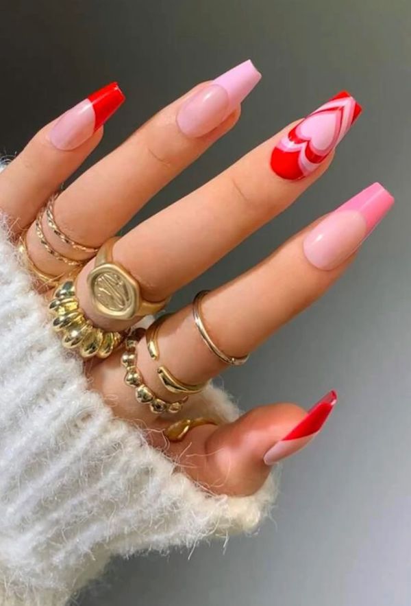 50 Valentine's Day Nail Art Ideas