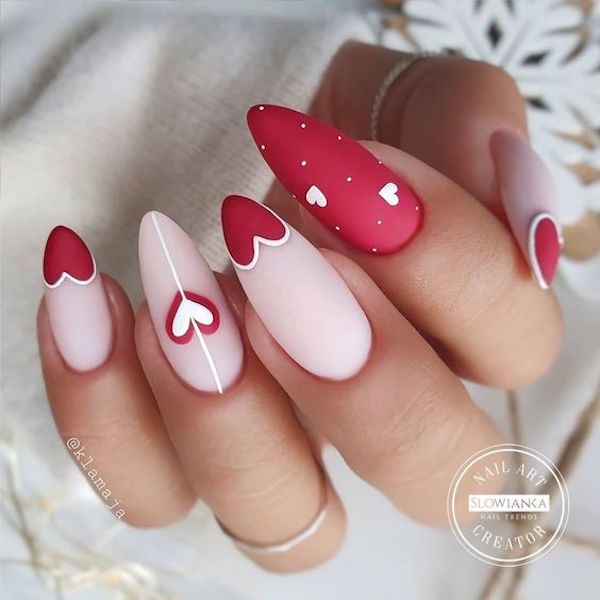 50 Valentine's Day Nail Art Ideas