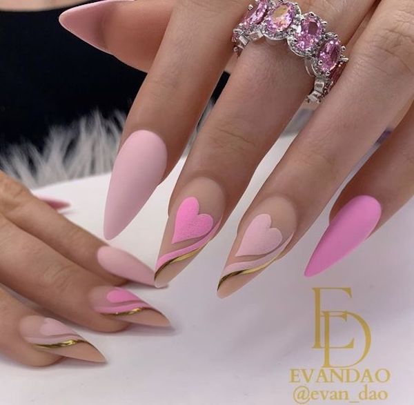 50 Valentine's Day Nail Art Ideas