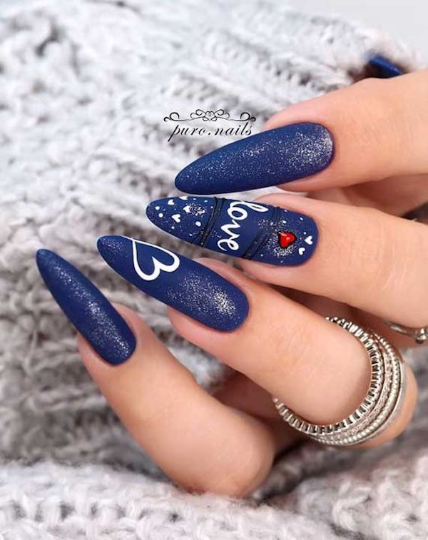 50 Valentine's Day Nail Art Ideas