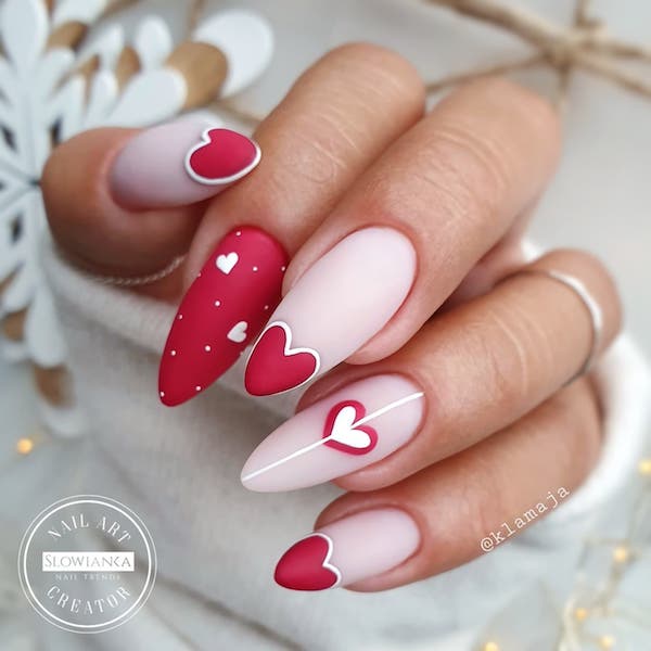50 Valentine's Day Nail Art Ideas