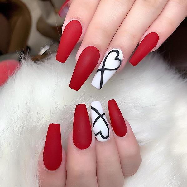 50 Valentine's Day Nail Art Ideas