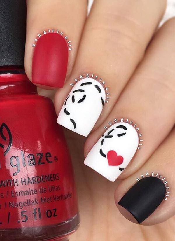 50 Valentine's Day Nail Art Ideas