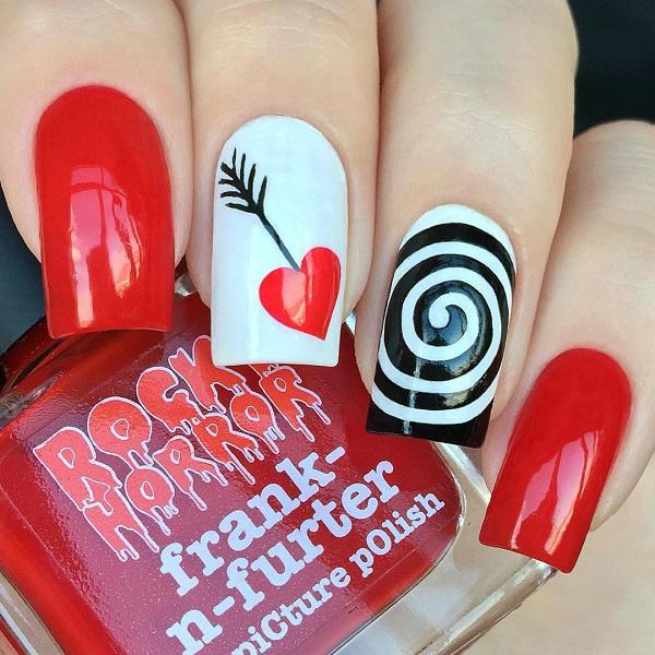 50 Valentine's Day Nail Art Ideas